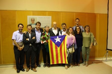 Foto de família al concloure l'acte