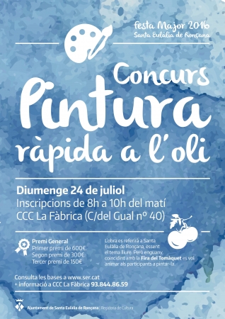 Concurs pintura ràpida a l'oli