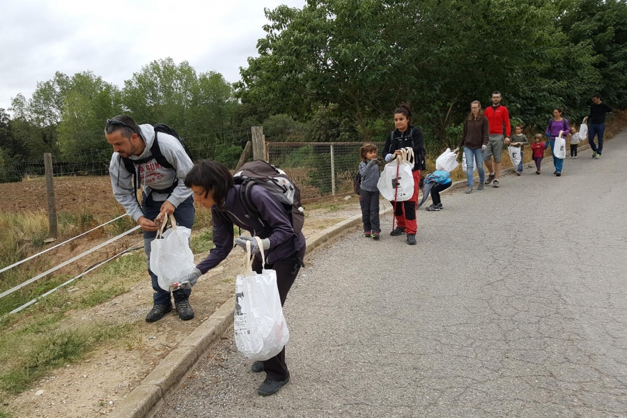 Un moment de la caminada verda