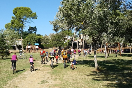La Pedalada va comptar amb 73 ciclistes