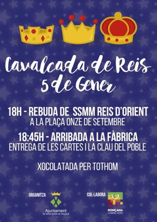 Cartell Cavalcada de Reis 2017