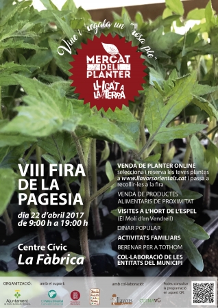 Cartell Lliga't a la Terra 2017