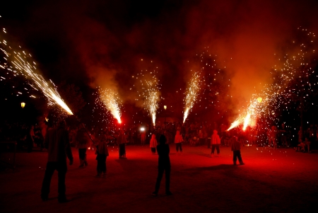 Correfoc dels Diables de la Vall del Tenes