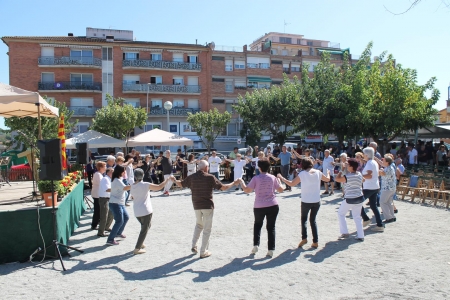 Sardanes a la plaça Onze de Setembre