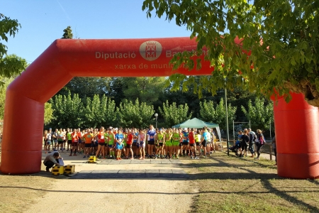 El 1/3 de marató de la Vall del Tenes, abans de començar
