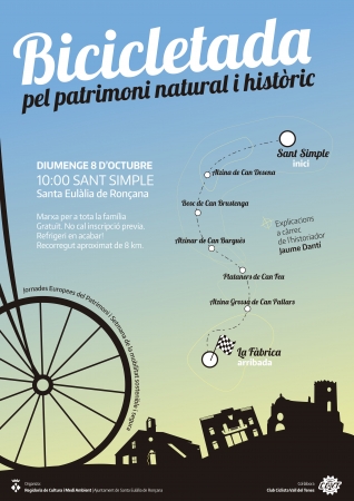 Bicicletada pel patrimoni natural i històric