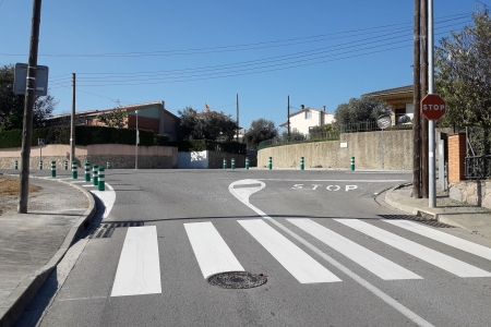 Senyalització viària Camí de Caldes