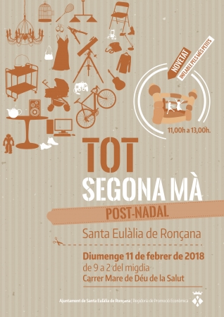 Mercat Tot Segona Mà febrer 2018