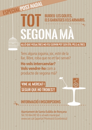 Mercat Tot Segona Mà febrer 2018