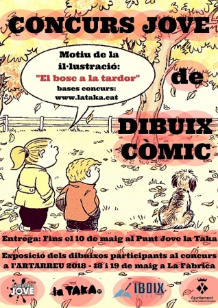 Concurs jove de dibuix còmic 2018