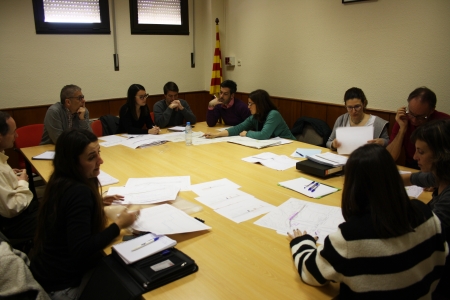 Reunió entre Diputació, AMSA i tècnics municipals de l'Ajuntament