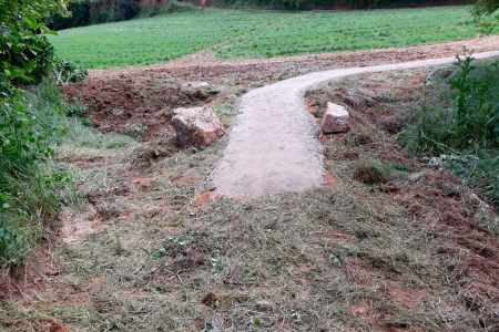 Adequació del camí de La Font de Sant Joan