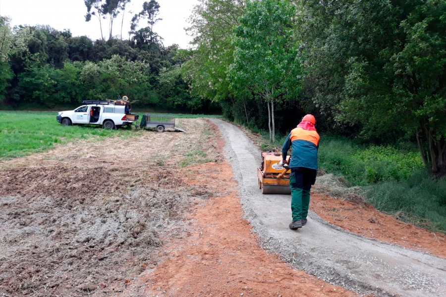 Adequació del camí de La Font de Sant Joan