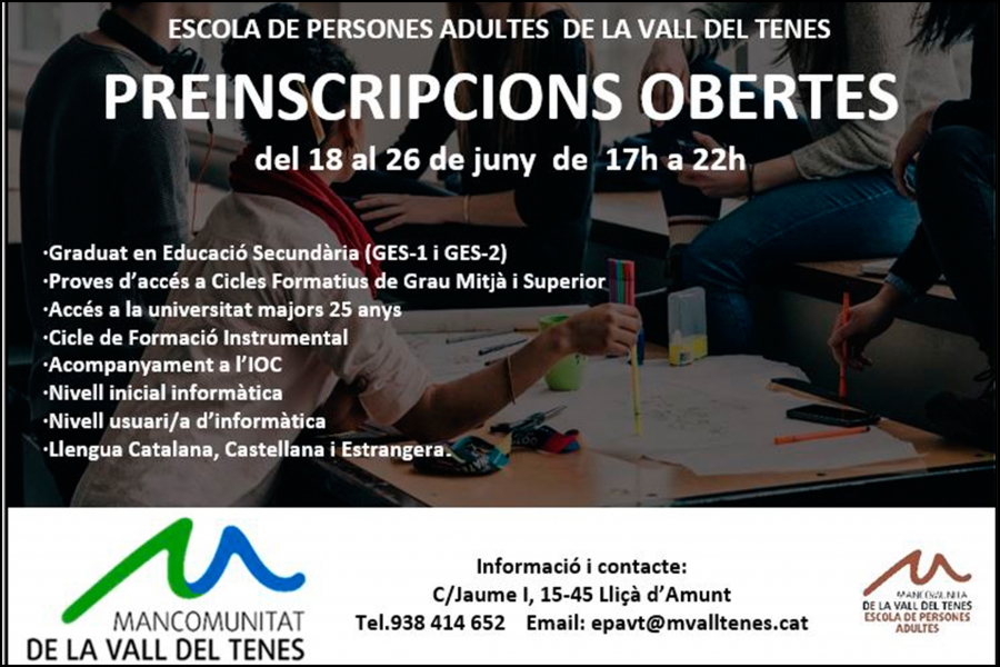 Escola de Persones Adultes de la Vall del Tenes