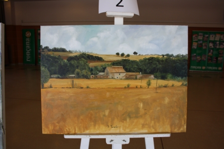 2n premi concurs pintura ràpida a l'oli 2018
