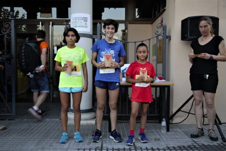 Guanyadores de la categoria infantil femení