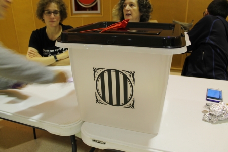 Les urnes no van faltar a la Sala Muriel Casals