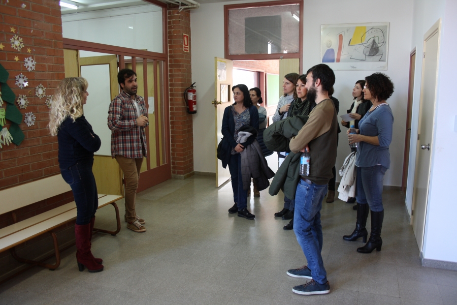 Presentació de l'Escola de Persones Adultes de la Vall del Tenes, el passat mes de març