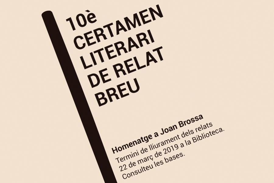 10è Certamen Literari de Relat Breu