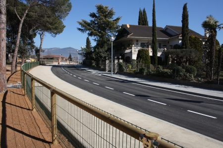 Obres de reforma d'urbanització del carrer del Forn