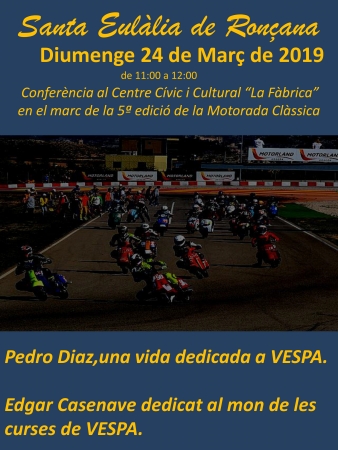 5a Motorada Clàssica, conferència Vespa