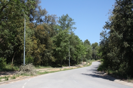 Enllumenat públic al Camí de la Rovira