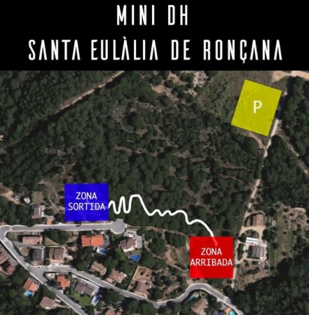 Ubicació Circuit Prova de Mini DH 2019