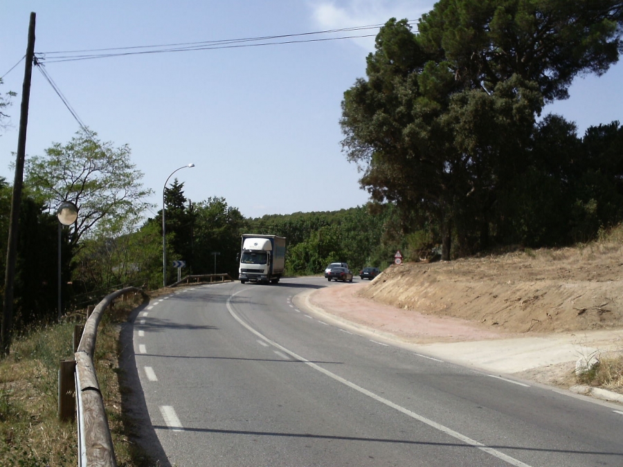El rebaix que s'ha fet al voral