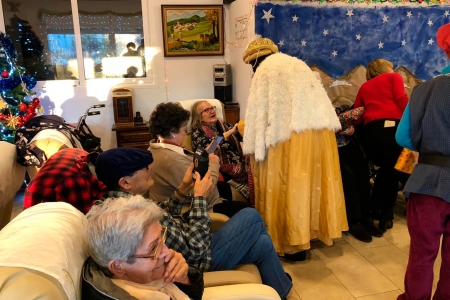 Els Reis Mags no es van oblidar de visitar a la gent gran