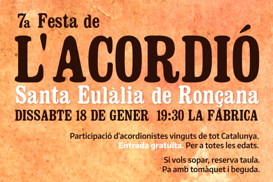 7a Festa de l'Acordió