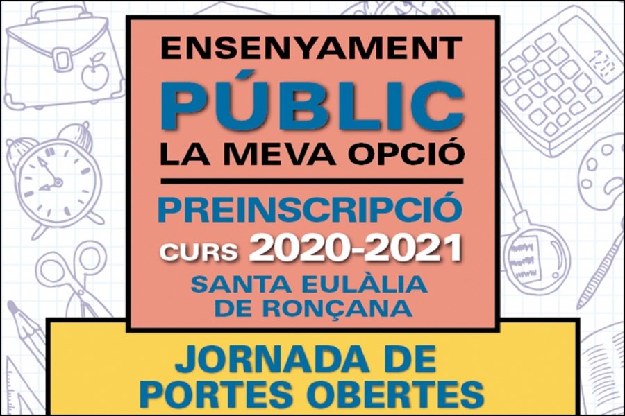 Jornada de portes obertes curs 2020-2021